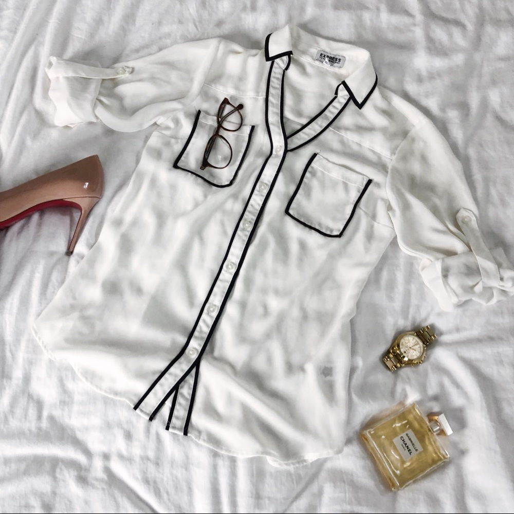 Portofino Shirt with Piping